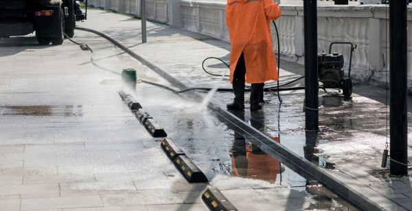 Parking Lot Pressure Washing in Chattanooga